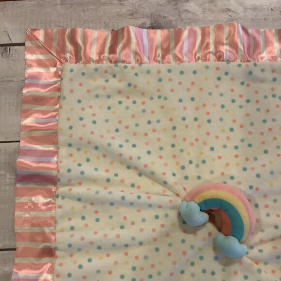 Matilda Jane Dream Chasers Dreaming of Rainbows Baby Security Blanket Lovey - Picture 3 of 16